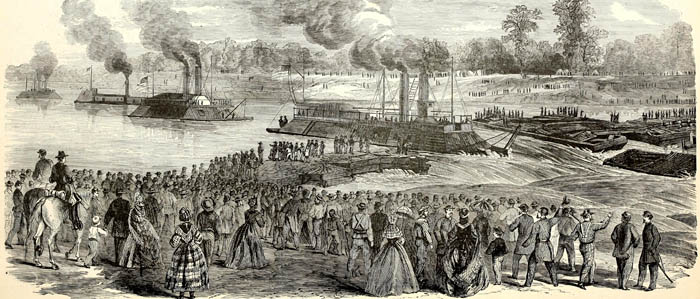 Red River Campaign in Louisiana during the Civil War by Frank Leslie's Illustrated Newspaper.