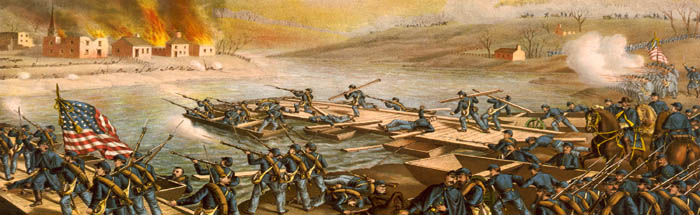 Battle of Fredericksburg, Virginia by Kurz &amp; Allison.