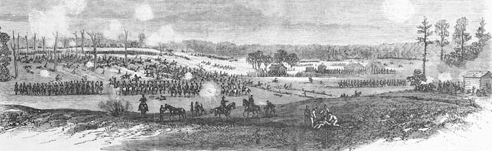 Battle of Mansfield, Louisiana.