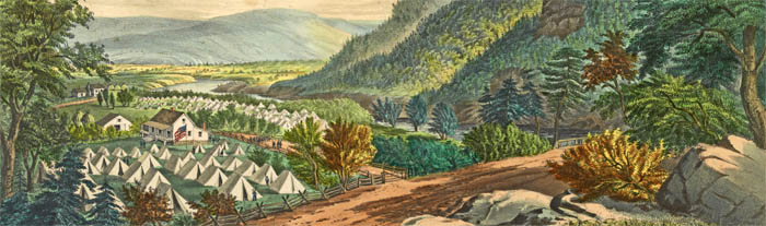 Shenandoah Valley, Virginia by Currier & Ives.