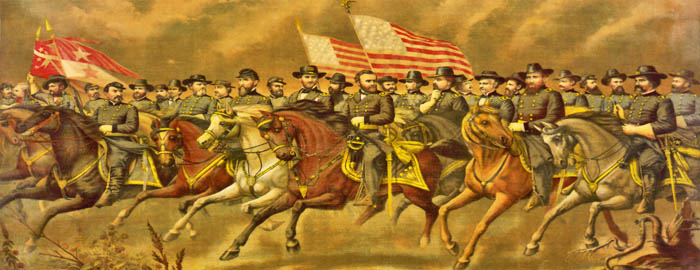 Ulysses S. Grant and his Generals by E. Boell.