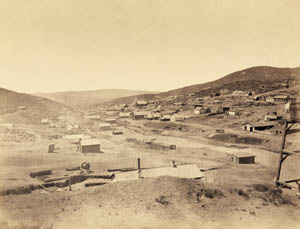 Austin, Nevada by Timothy O'Sullivan, 1868.