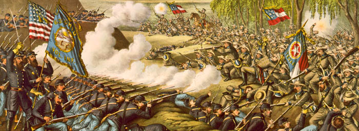 Battle of Corinth, Mississippi.