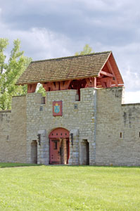 Fort De Chartres, Illinois Gatehouse