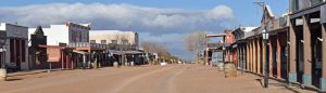 Tombstone, Arizona - Allen Street in the early morning by Kathy Alexander.