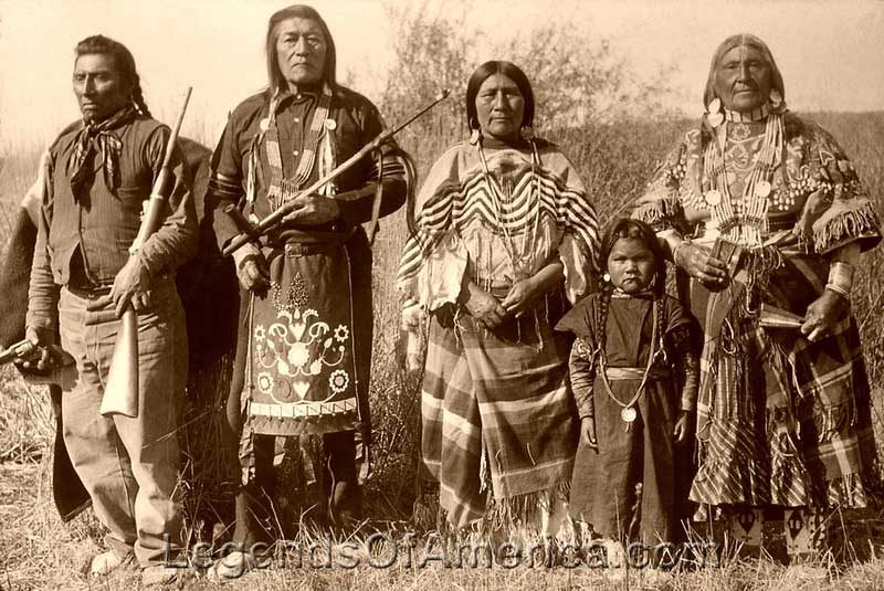 Bannack Indians in Idaho