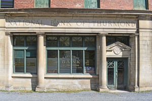 Thurmoond National Bank, Thurmond, West Virginia by Kathy Weiser-Alexander.