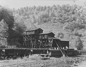 Coal Mine at Kelly Creek, West Virginia by Theodor Horydczak.