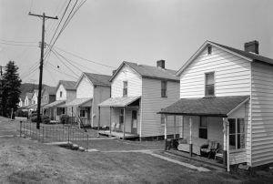 Company houses in Salina, Pennsylvania.