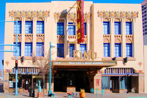 Kimo Theatre, Albuquerque, New Mexico by Kathy Alexander.