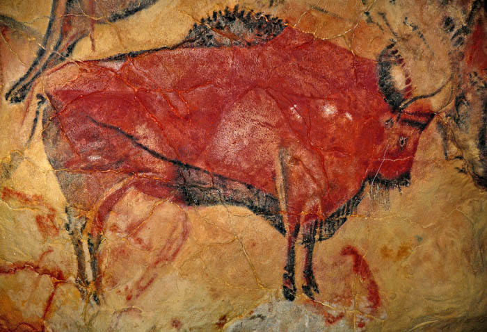 Ancient Bison Drawing courtesy Wikipedia