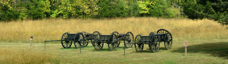 Cannons at Appomattox Court House National Historical Park, Virginia by Kathy Alexander.