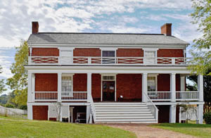 McLean House in Appomattox, Virginia by Kathy Alexander.