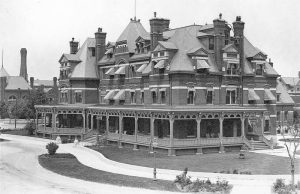 Hotel Florence, Pullman, Illinois, late 1800s.