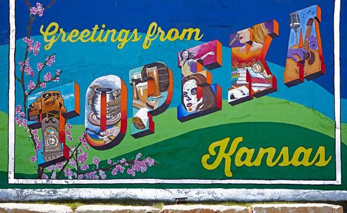 Greetings from Topeka Mural