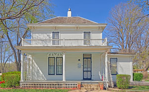Eisenhower Family Home in Abilene, Kansas by Carol Highsmith.