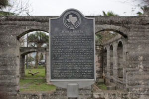 Jean Lafitte built Maison Rouge in Galveston, Texas.