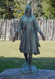 Jamestown VA - Pocahontas Memorial