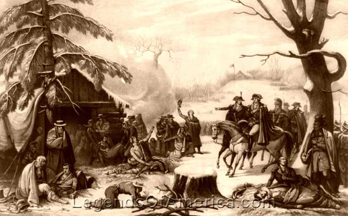 Washington at Valley Forge 1777