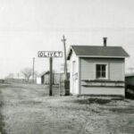 Olivet Kansas Depot 1956
