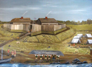 Fort Brewerton, New York courtesy Fort Brewerton Historical Society.