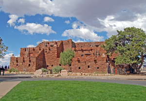 The Hopi House in Grand Canyon, Arizona by the National Park Service.