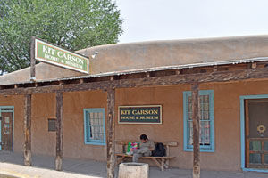Kit Carson house in Taos, New Mexico by Kathy Alexander.