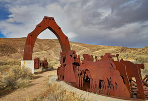 Tome, New Mexico sculpture by Carol Highsmith.
