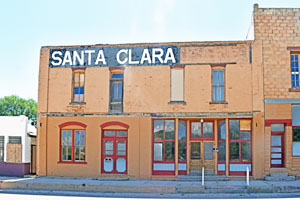 Santa Clara Hotel in Wagon Mound, New Mexico by Kathy Alexander.