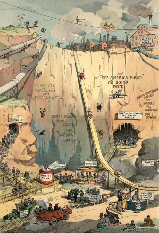 Save Niagara Falls by J.S. Pughe, 1906.