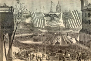 Civil War Victory Parade by Harper's Weekly, 1865.