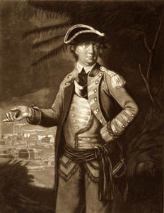 Colonel Benedict Arnold by Thomas Hart, 1776.
