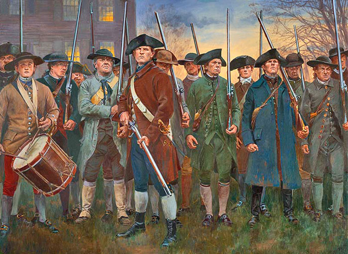 Continental Army by Don Troiani