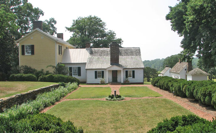 James Monroe's Ash Lawn-Highland home in Virginia, courtesy Wikipedia.