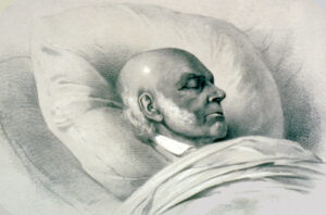 John Quincy Adams before death by Sarony & Major, 1848.