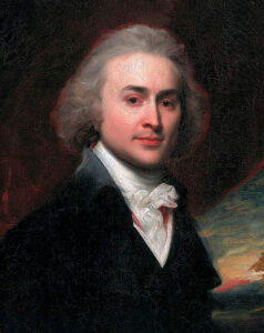 John Quincy Adams at age 29, by John Singleton Copley.