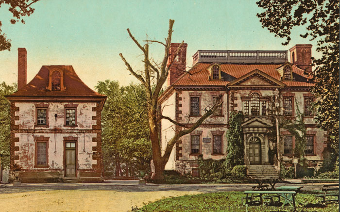 Mt. Pleasant, Benedict Arnold's-mansion, in Philadelphia by Detroit Photographic, 1900.