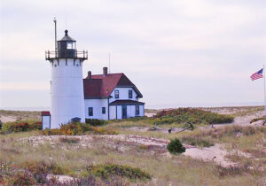Race Point Light in Provincetown, Massachusetts by the National Park Service.