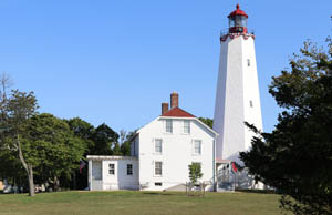 Sandy Hook, New Jersey Lighthouse by Daphne Yun, National Park Service.