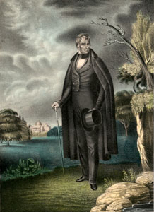 William Henry Harrison by N. Currier.