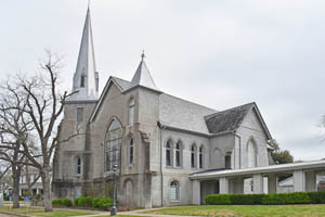 Presbyterian Church in Navasota, Texas.