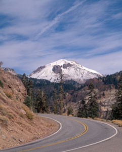 Lassen Peak, California by Brian Grogan, Historical American Buildings Survey, 2000.