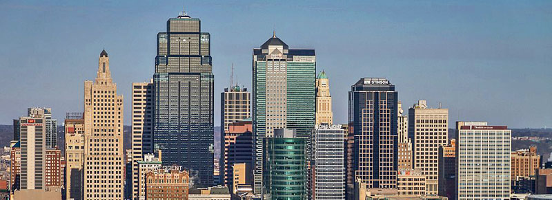 Kansas City, Missouri Skyline, courtesy Wikimedia.