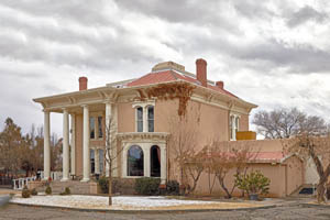 Luna-Otero Mansion in Los Lunas, New Mexico by Carol Highsmith, 2021.