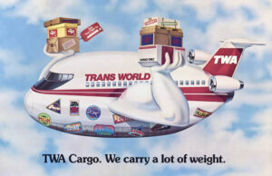TWA moved alot of cargo.