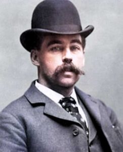 H.H. Holmes, colorized