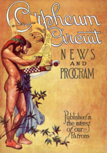 Orpheum Circuit Poster, 1920s.