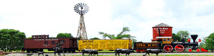 Sedalia, Missouri Cowtown Display by Kathy Alexander.