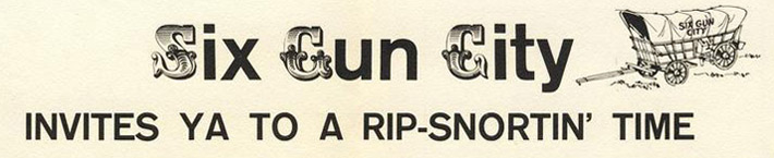 Six-Gun City Ad