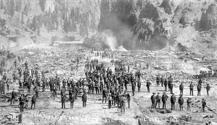Creede after June 1892 fire. 